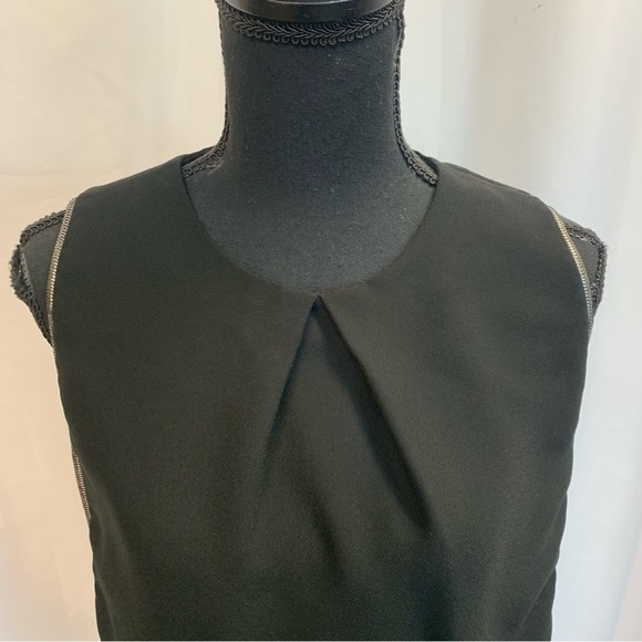 Rw&co pink black sleeveless blouse Sz M - Picture 4 of 12